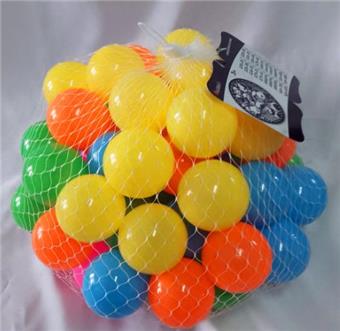 Indoor Ocean Ball Outdoor Ball 6cm 60pcs Five color Ball   ITEM NO.： W037604