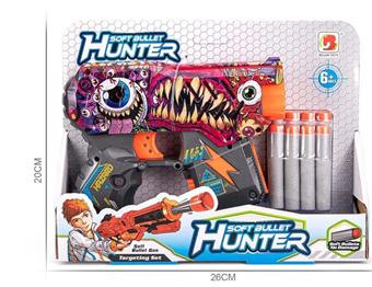 Monster UV Soft Bullet Gun   ITEM NO.： W034640