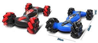 Lighting Twisted Dancing Car 2.4G (Black Joystick) Red and Blue Mixed Color Package (CPC) (GCC)   ITEM NO.： W019269