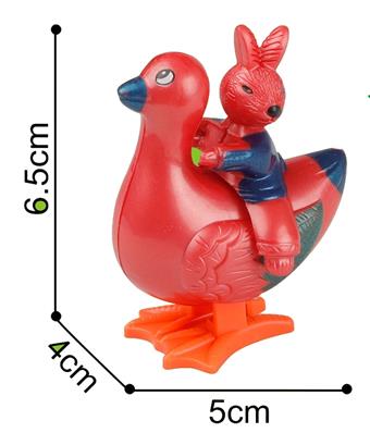 Chain up spring cartoon chicken toy gift   ITEM NO.： W036070