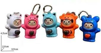 Little Bear Face Changing Mixed (Green, Blue, Red, Blue, White)   ITEM NO.： W034607