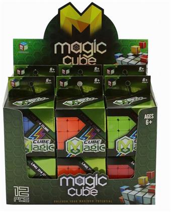 Fourth order solid color Rubik's Cube (12PCS)   ITEM NO.： W022470