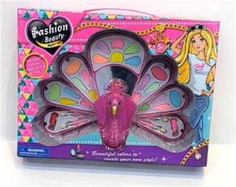 Peacock shaped cosmetics (set)   ITEM NO.： W040123