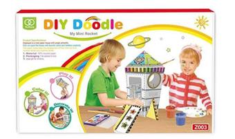Creative Graffiti Rocket House GCC   ITEM NO.： W024890