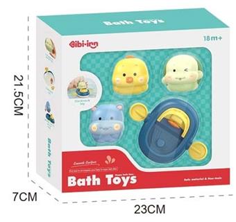Chain up rubber boat+vinyl figurine (set)   ITEM NO.： W036256