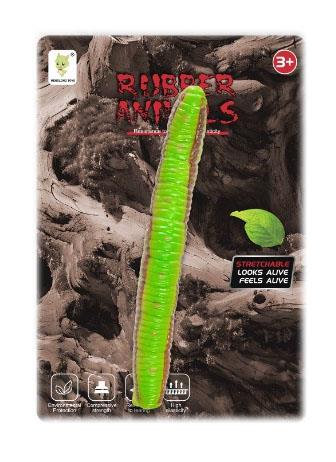 TPR Soft Rubber Stretch Rubber Bug - (Green Orange)   ITEM NO.： W034490