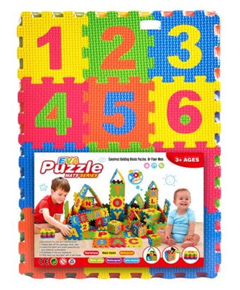 EVA digital puzzle 36pcs   ITEM NO.： W032583