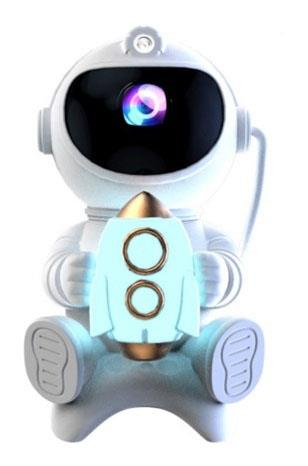 Astronaut Starry Sky Laser Projector Atmosphere Night Light Bluetooth Speaker (Rocket)   ITEM NO.： W029138