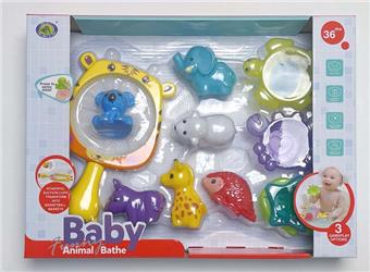 Bathroom Tiger Net Fishing Animal Single 11 (PCS)   ITEM NO.： W035166