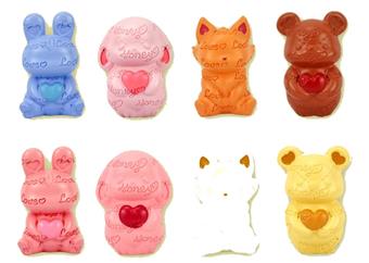 Resin English Bear Blind Box (24PCS)   ITEM NO.： W031772