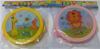 Solid color cartoon tambourine   ITEM NO.： W022406