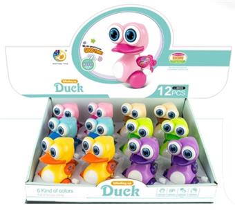 12 Cute Big eyed Ducks on Chain   ITEM NO.： W036336