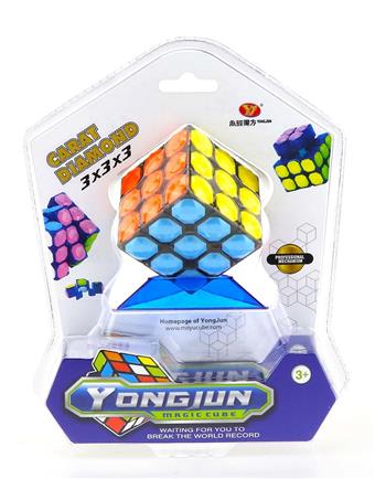 Carat Diamond Third Order Rubik's Cube   ITEM NO.： W035532