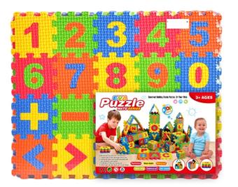 EVA Number and Arithmetic Symbol Puzzle 60pcs   ITEM NO.： W032516