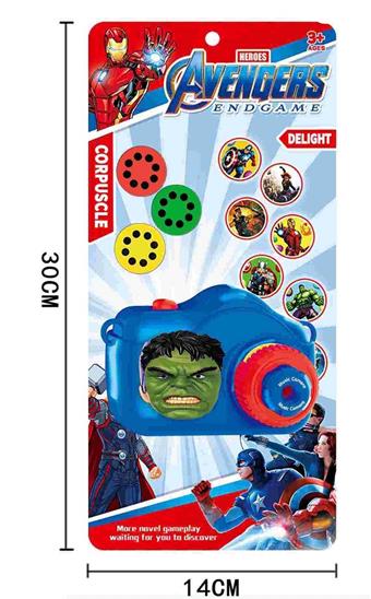 Hulk 3D Head Projection Music Camera   ITEM NO.： W028346