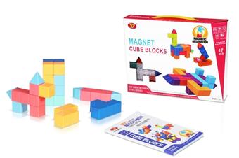 Magnetic DIY Building Blocks - Solid Color   ITEM NO.： W035530