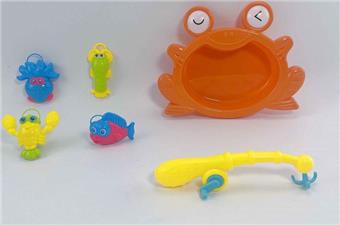 (Bathroom Frog Basin with Light Little Cute Fish Series Single)   ITEM NO.： W035178
