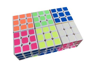 5.6cm 3x3 Rubik's Cube (Price per Box of 12)   ITEM NO.： W021098