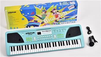 61 key electronic keyboard with microphone/USB cable   ITEM NO.： W039855