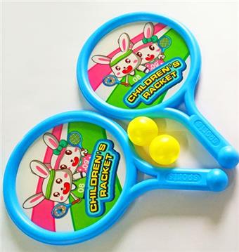Blue racket sports outdoor sports (rabbit)   ITEM NO.： W037703