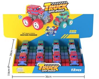 Dual inertia off-road vehicle (12PCS per unit price)   ITEM NO.： W022441