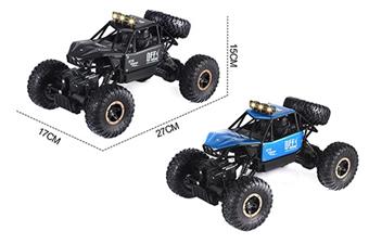 1: 14 alloy four-wheel drive climbing remote control car with watch (electric included) 2.4G   ITEM NO.： W025721