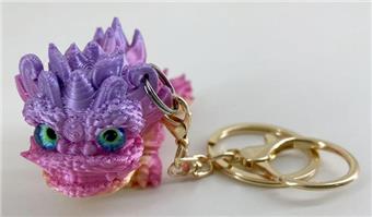 8CM Lion Awakening Keychain Gold Ring   ITEM NO.： W025100