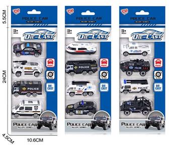 Alloy sliding special police vehicle   ITEM NO.： W033571