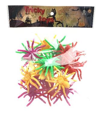6.3cm spider (colored)   ITEM NO.： W032658