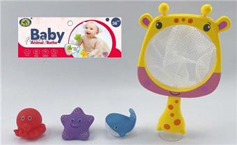 Bathroom Giraffe Net Fishing Ocean 2 Mixed 4 (PCS)   ITEM NO.： W035150