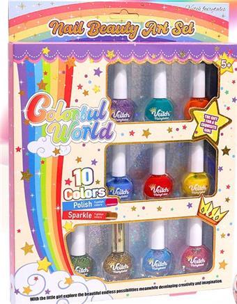 10 bottles of nail polish (CPC)   ITEM NO.： W023410