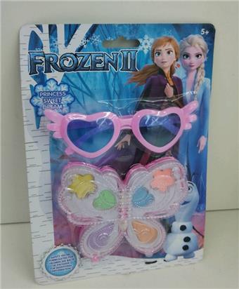 Ice and snow butterfly with glasses cosmetics   ITEM NO.： W040721
