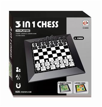 Three in one chessboard   ITEM NO.： W039472