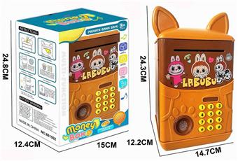 Labu fingerprint electric piggy bank   ITEM NO.： W022800