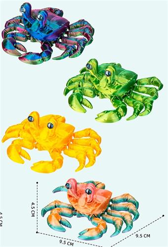 9.5CM crab   ITEM NO.： W025361