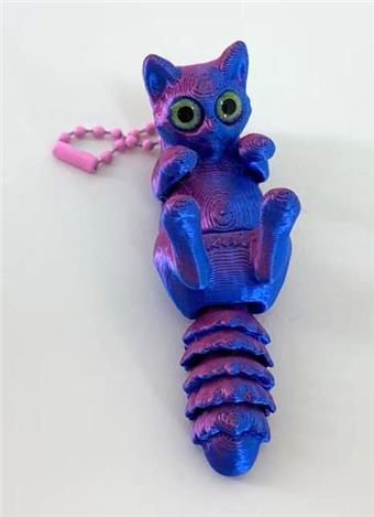 7CM cat keychain chain ring   ITEM NO.： W025108