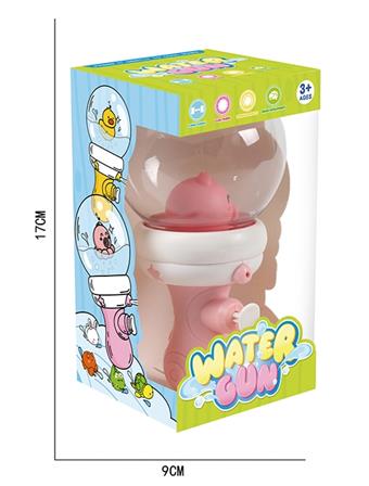 Drifting bottle small water gun/pink octopus (without light)   ITEM NO.： W025886
