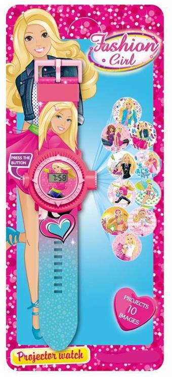 Barbie Projection Electronic Watch (Electric Package)   ITEM NO.： W020205