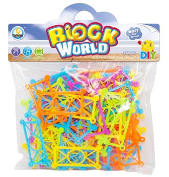 Puzzle Weaving Fence Building Blocks (including instruction manual)   ITEM NO.： W037550