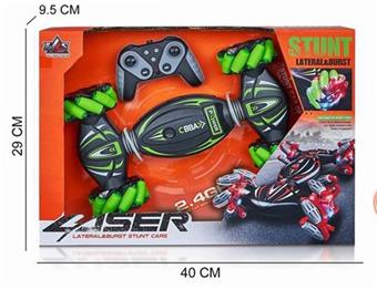 2.4G Drift Horizontal Stunt Vehicle (including electricity)   ITEM NO.： W019303