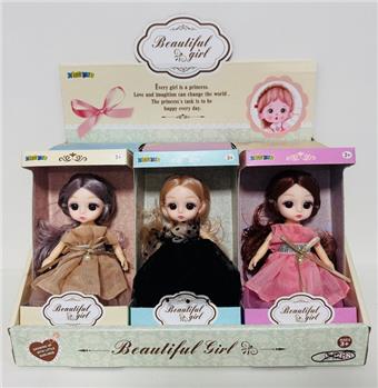 6-inch simulation doll 3 mixed models (9PCS)   ITEM NO.： W034560