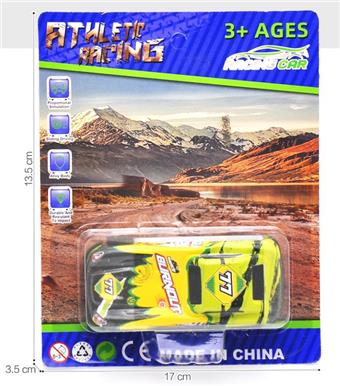 Returning force automatic jumping metal car   ITEM NO.： W031264