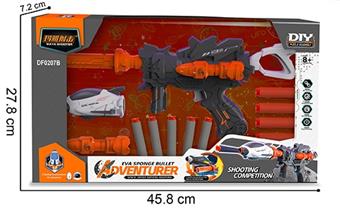 Spacecraft Space Soft Bullet Gun   ITEM NO.： W025035