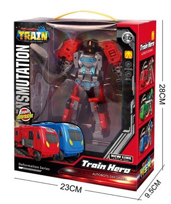 Transforming train robot   ITEM NO.： W031961