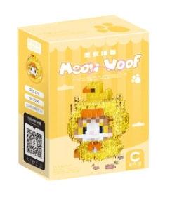 Raincoat Cat 329pcs   ITEM NO.： W021295