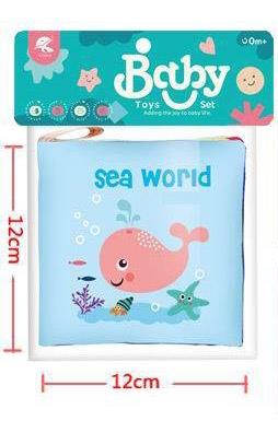 12cm Baby Ocean Cognitive Book (5 pages, 10 pages)   ITEM NO.： W039267