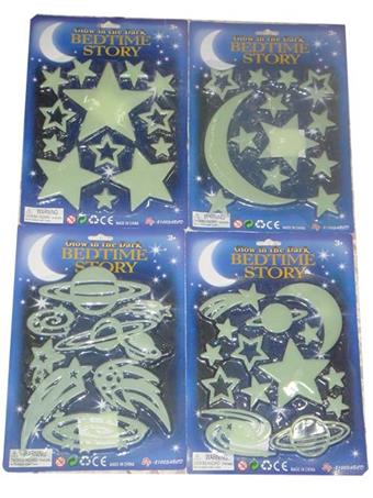 Four types of luminous films   ITEM NO.： W037387