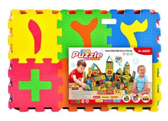 EVA Arabic numerals and arithmetic symbols puzzle 36pcs   ITEM NO.： W032627