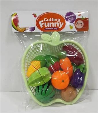 12 piece set of fruits and vegetables (apple sieve)   ITEM NO.： W020344