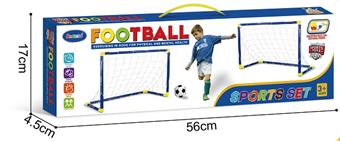 Small Football Goal Double Goal Outdoor Sports   ITEM NO.： W037719